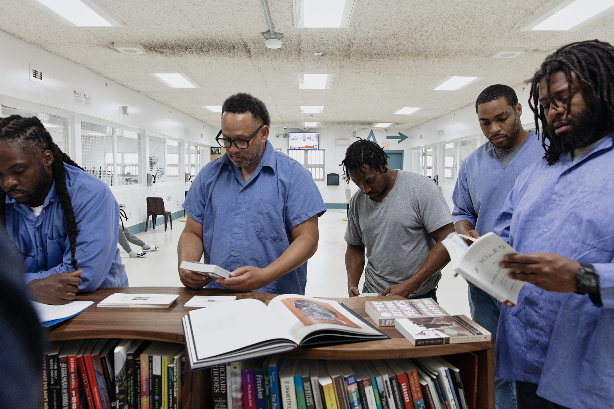 Freedom Library opening at Dorsey Run Correctional Facility in Maryland.